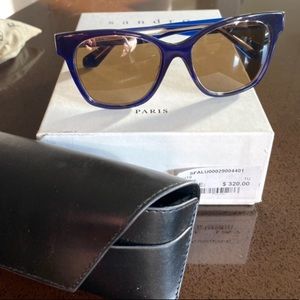 Sandro Sunglasses - current / Navy & Gold / Brand new. (retail $320)